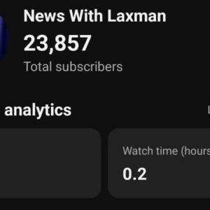 23.8K Subscribers BuyYouTube Shorts Channel | YT122