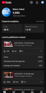 9.88K Subscribers Buy YouTube Shorts Channel | YT127